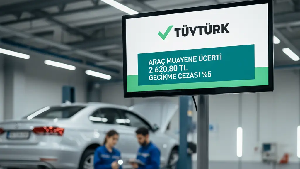 araç muayene ücreti 2025