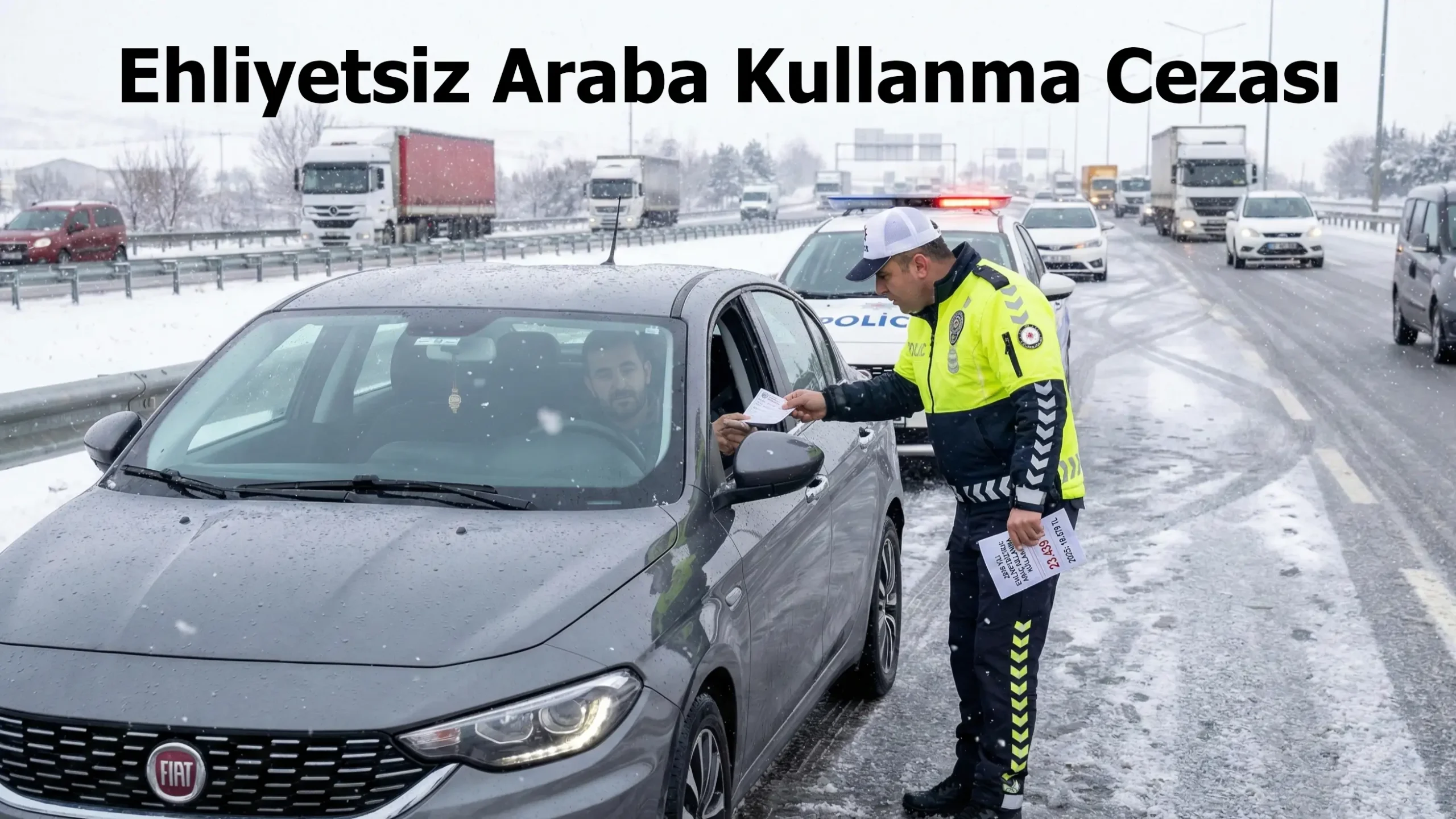 Ehliyetsiz Araba Kullanma Cezası 2025