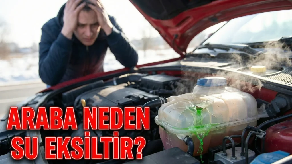araba neden su eksiltir
